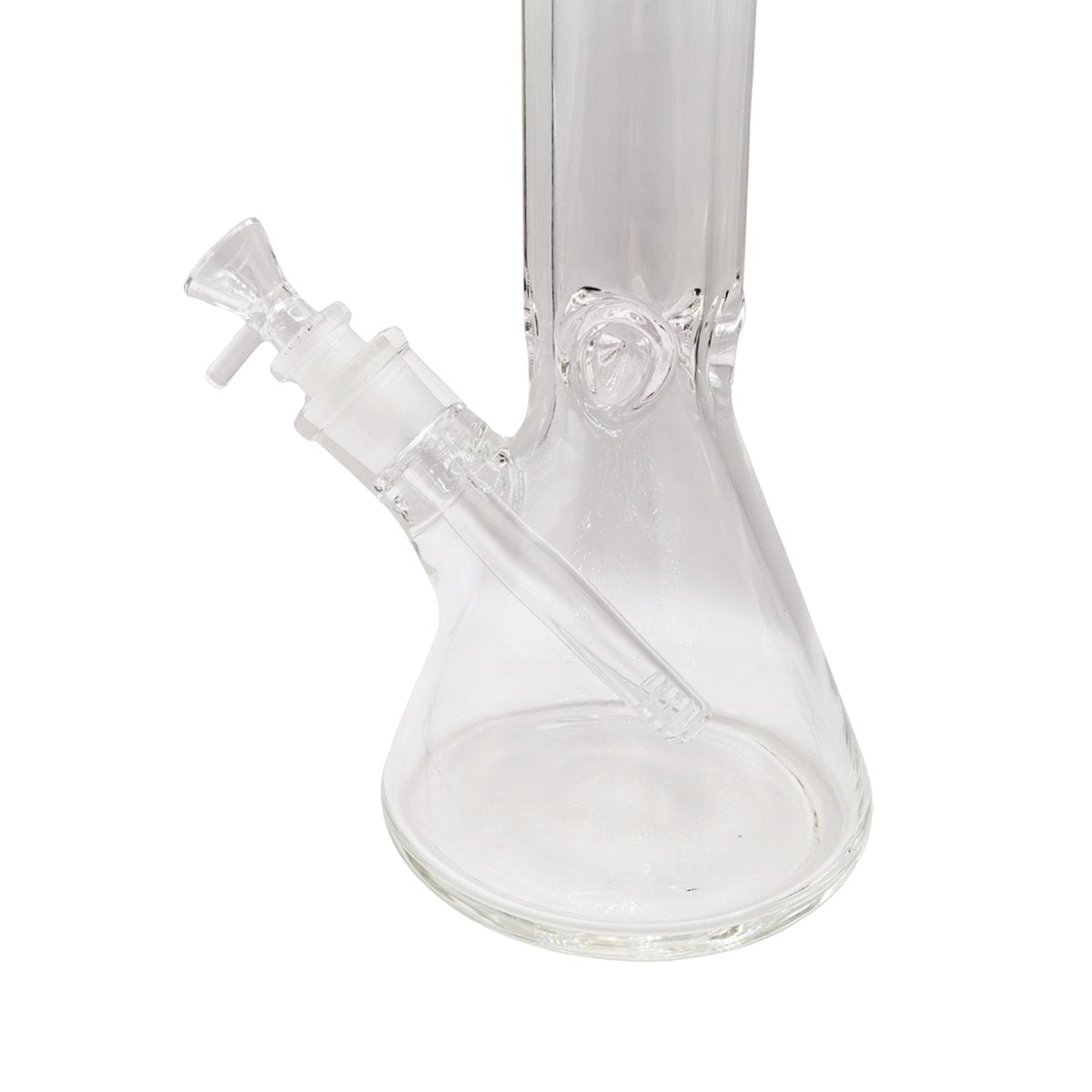 Glass Beaker Bong 45cm - Pink - greenmart.com.au