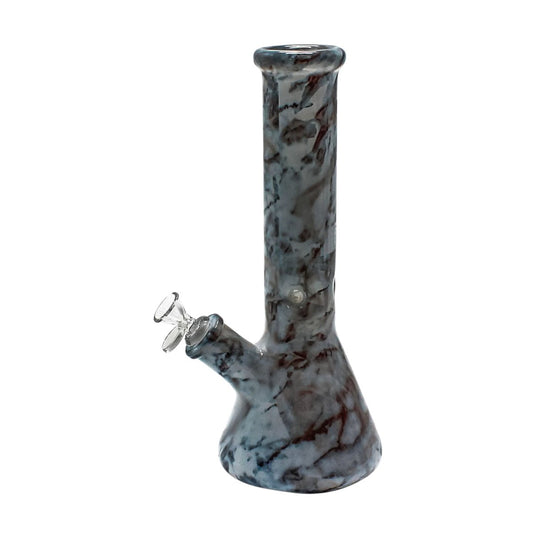 Gray Haze Glass Bong - 30 cm - greenmart.com.au