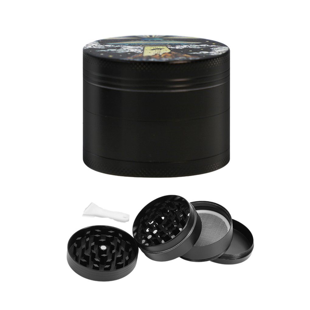 Icy Abduction 4 Part Compact Grinder - greenmart.com.au