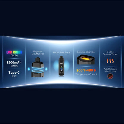 Yocan Vane 2.0 Portable Herb Vaporizer