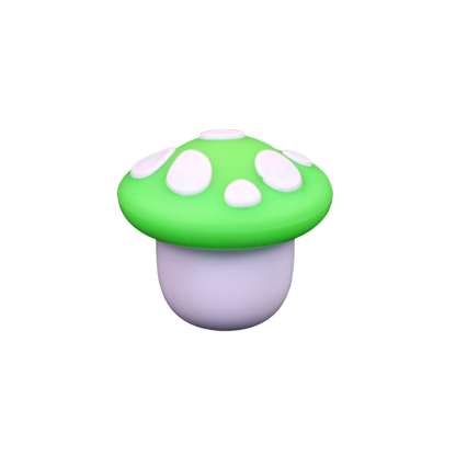 FungiKeep 5ml Mushroom Silicone Container - Compact, Non-Stick, Enchanting Design