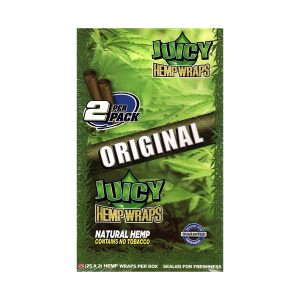 Full Box - Juicy Jays Hemp Wraps - Original - The Green Box