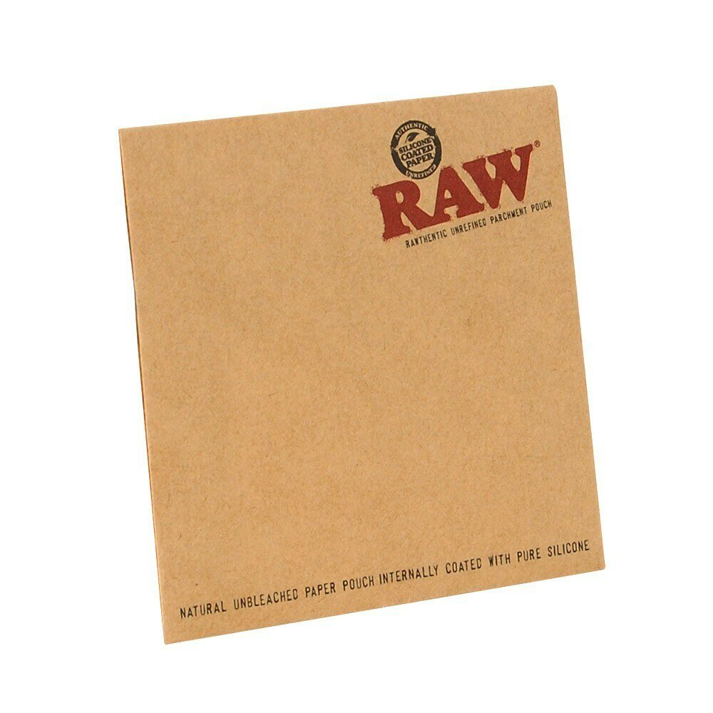 RAW Parchment Papers Pouches: 20 per Box - greenmart.com.au