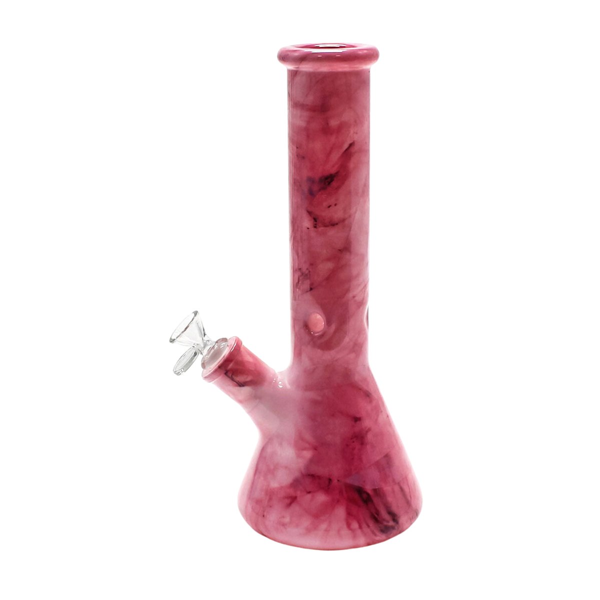 Red Glass Bong - 30 cm - greenmart.com.au