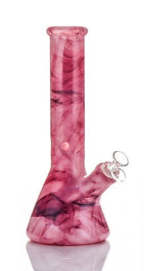 Red Glass Bong - 30 cm - greenmart.com.au