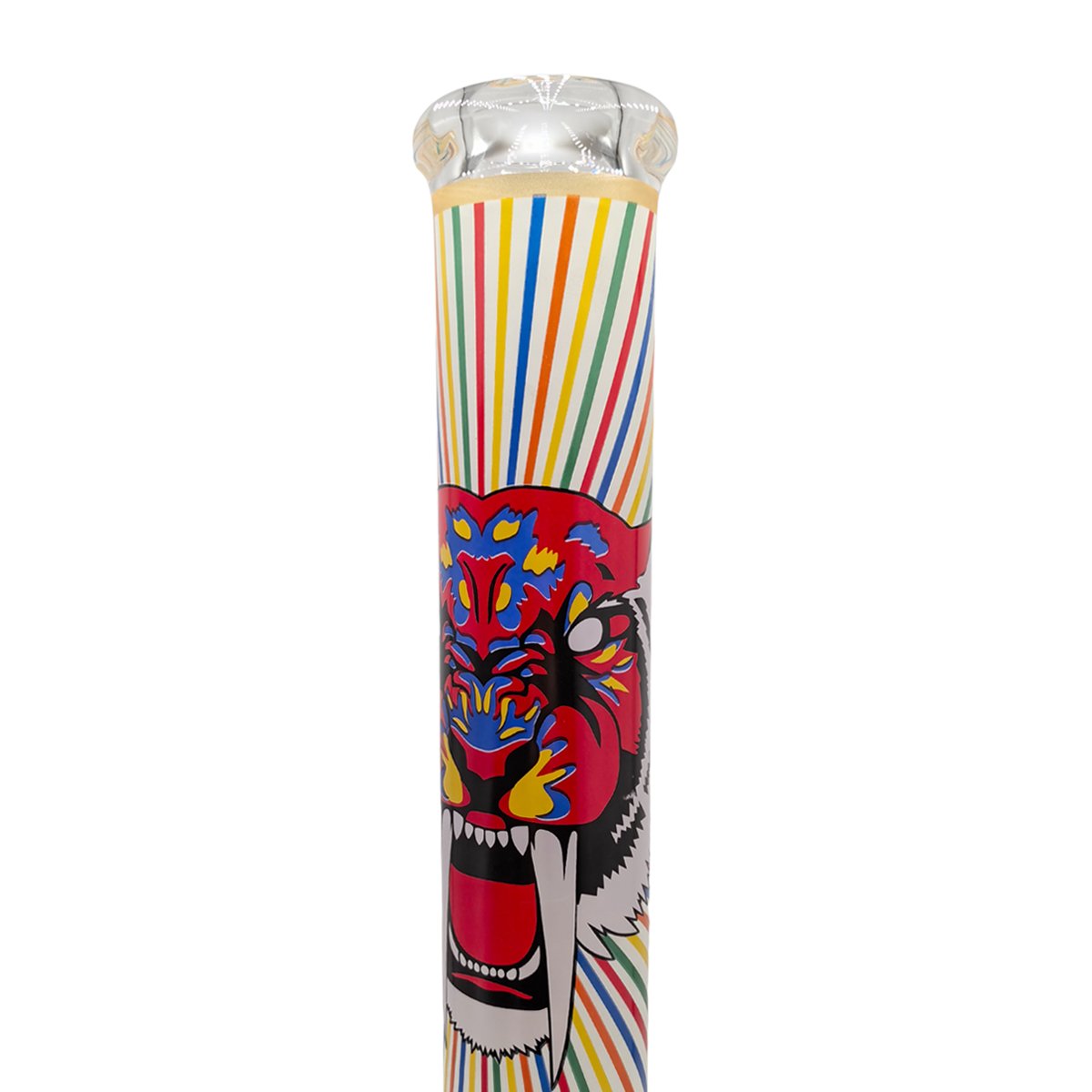 Tribal Fury Beaker Bong 45cm - greenmart.com.au