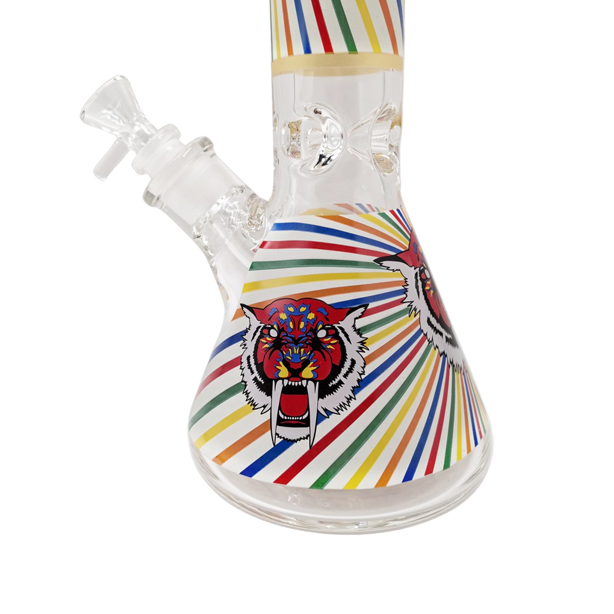 Tribal Fury Beaker Bong 45cm - greenmart.com.au