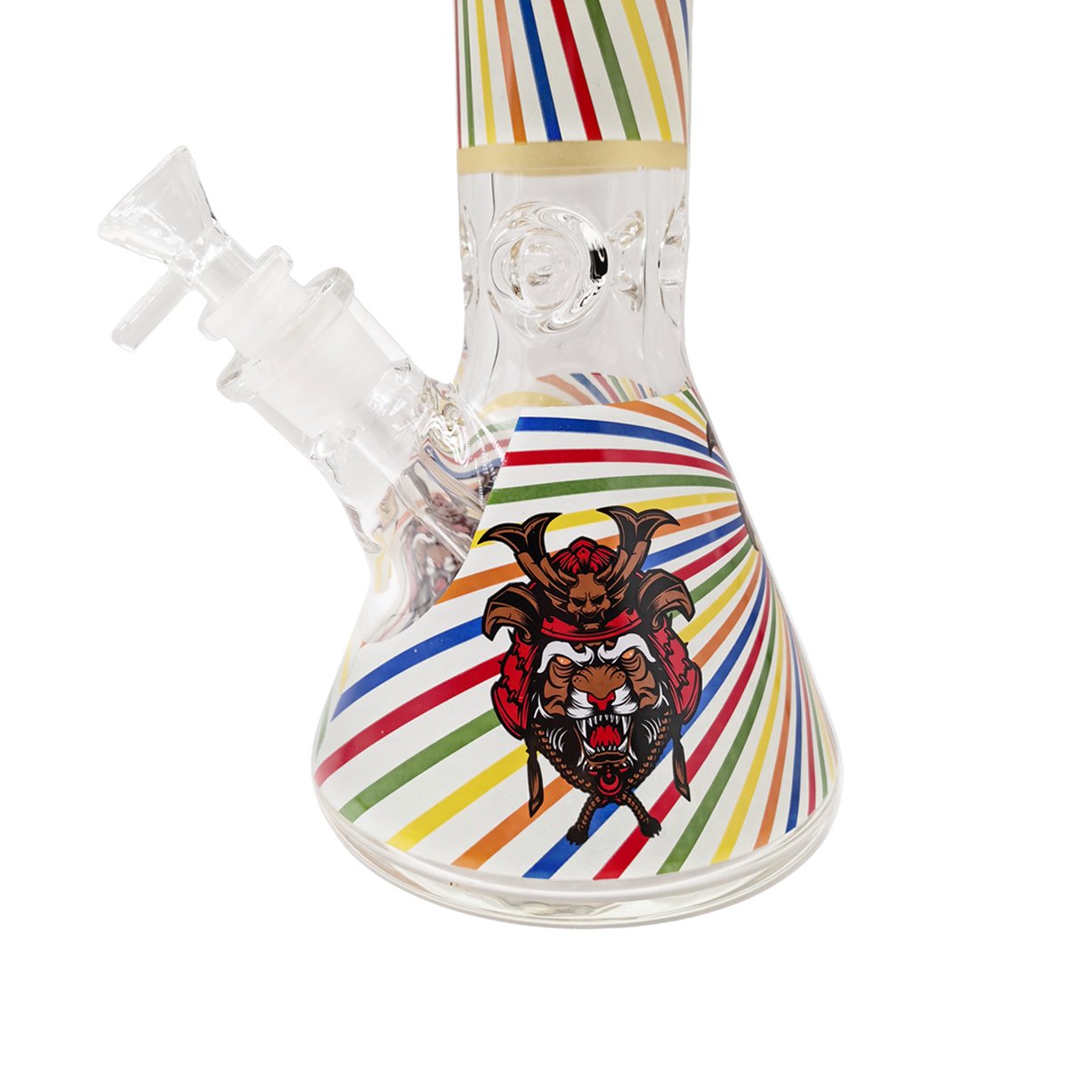 Warrior Tiger Beaker Bong 45cm - greenmart.com.au