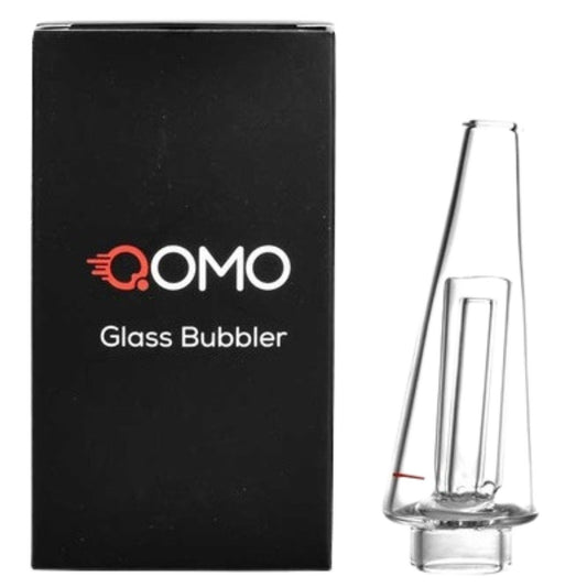 XMAX QOMO Glass Bubbler - greenmart.com.au