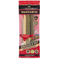 Full Box - King Palm Super Slow Burning Wraps Pack with 2 Mini Rolls - Margarita Flavour