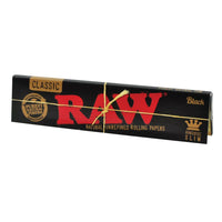 Full Box - Raw King Size Slim Classic Black