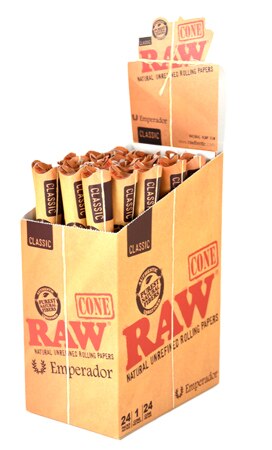 Full Box - RAW Emperador Cones