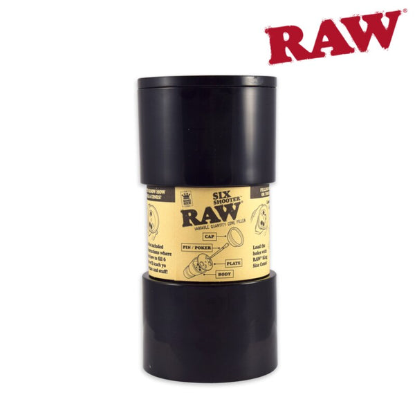 Raw Six Shooters for King Size cones